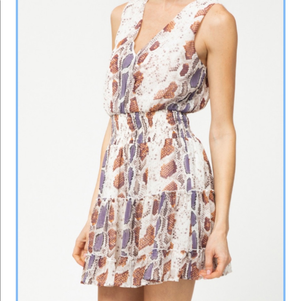 Entro snake print dress size S